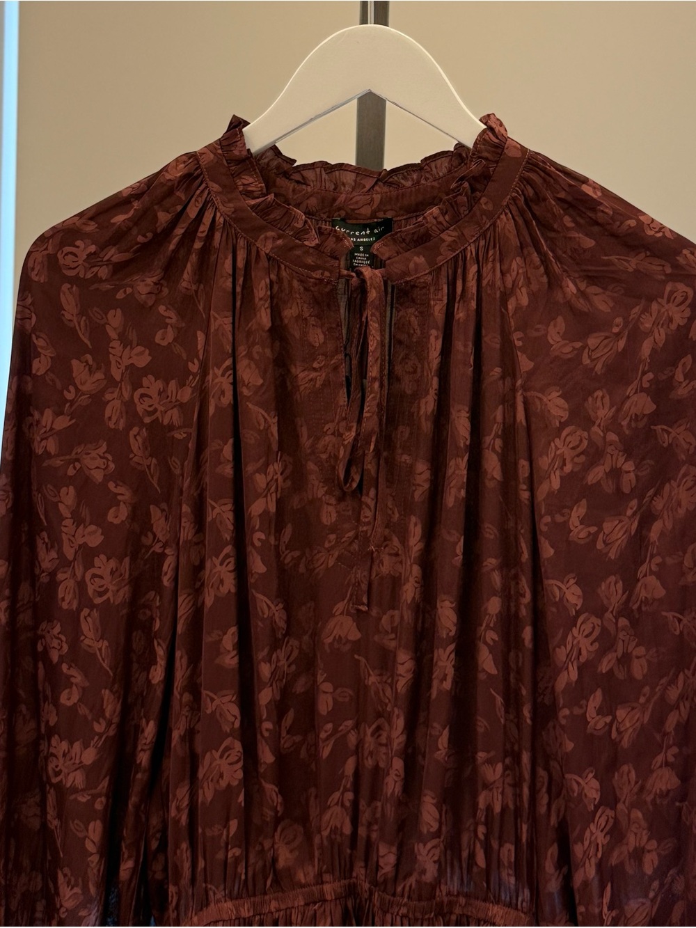 Current Air Graysen Dress - Wine - Picture 3 of 5